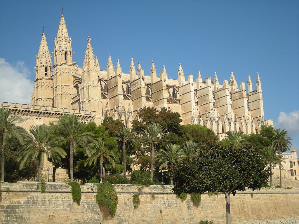 The Cathedral of Santa Maria of Palma, Palma, Mallorca.