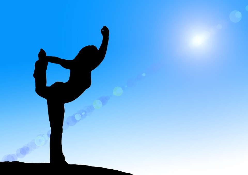 Women doing Yoga
