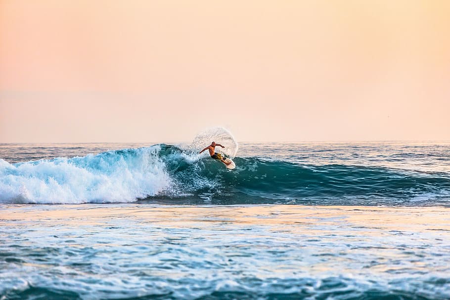 Man Surfing