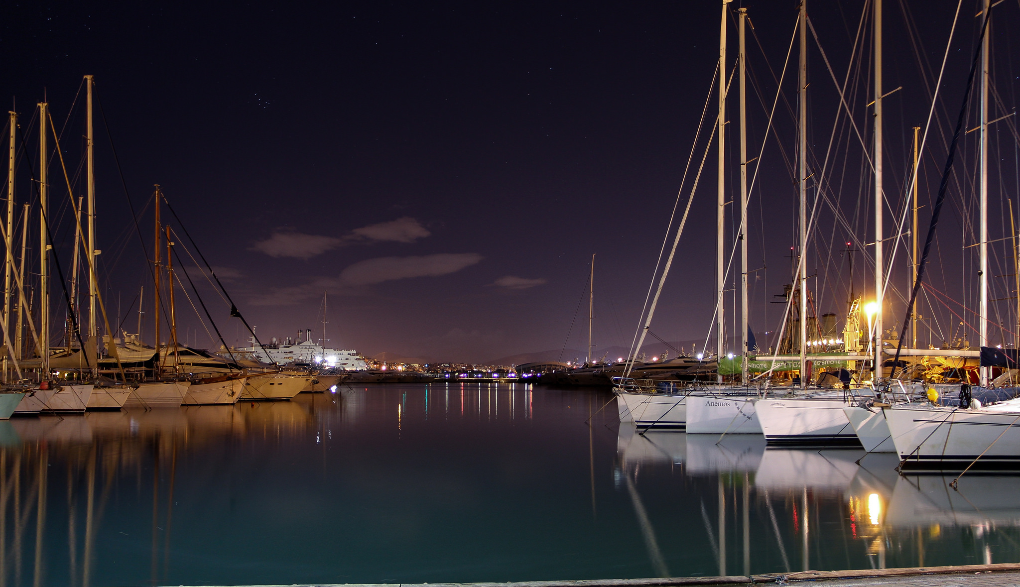 Evening Stroll at Marina