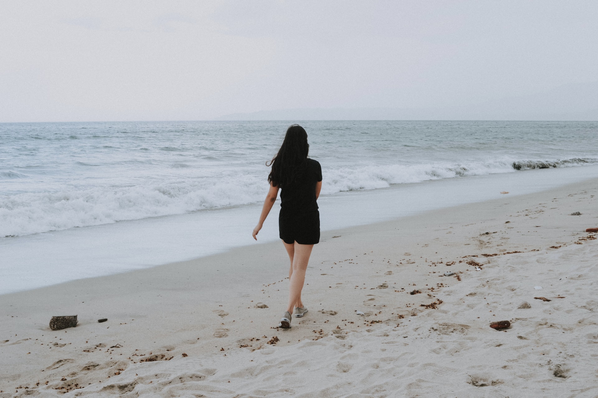 walk on the beach